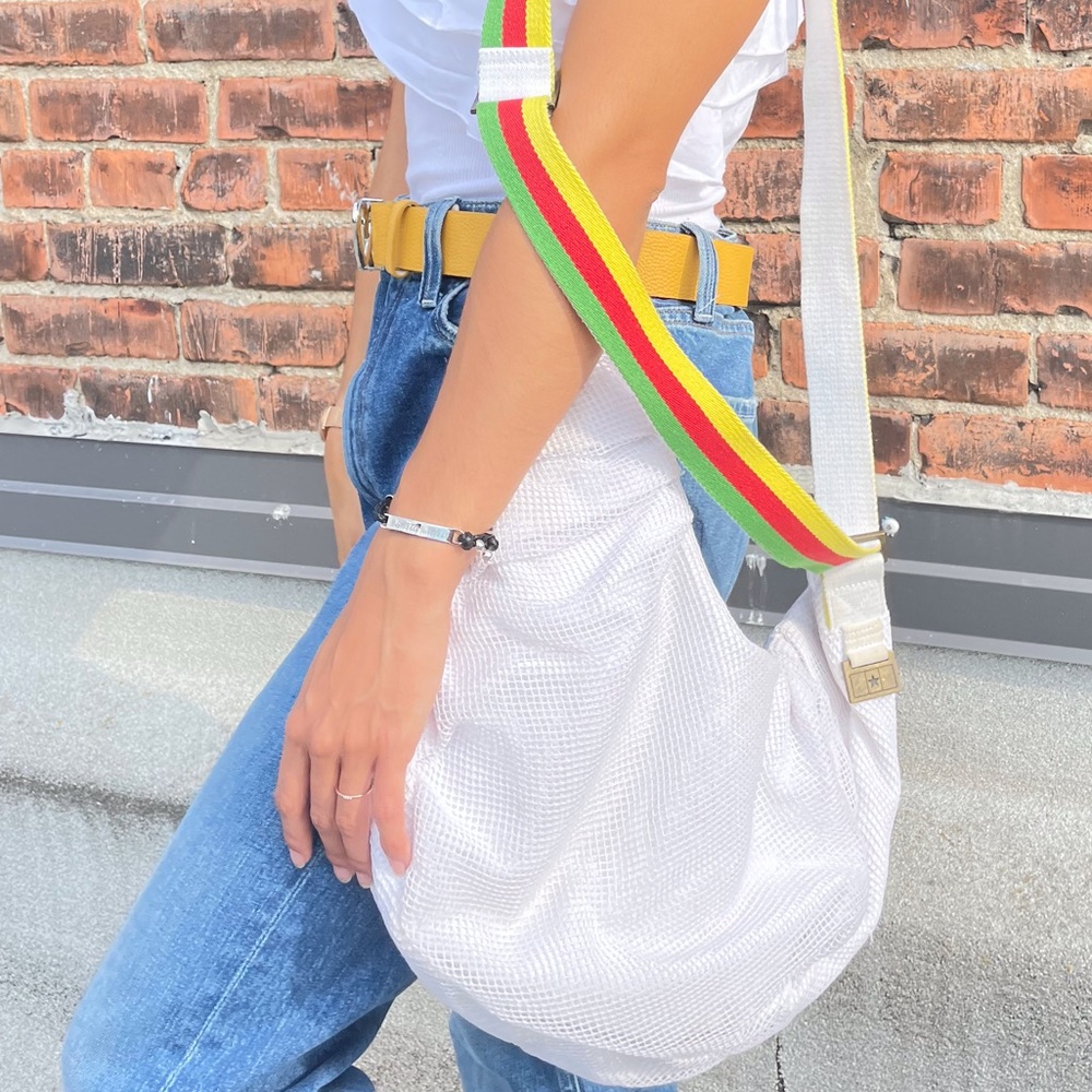 ✨Puma Rasta Red Gold Green with White Duffle Bag / Crossbody ✨